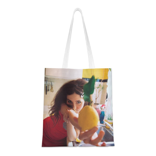 Noël Print All Over Lemon Tote