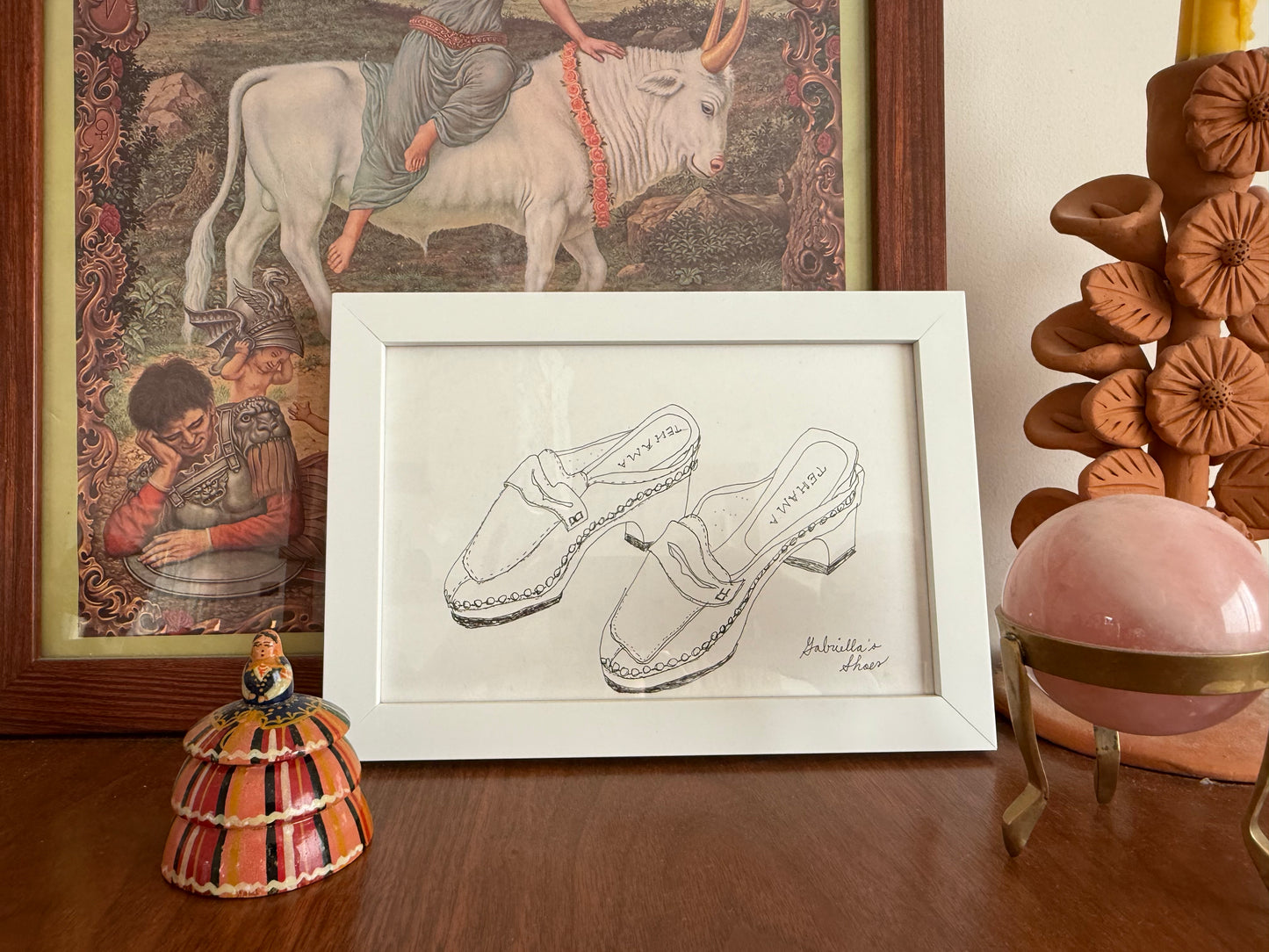 Custom Shoe Portrait
