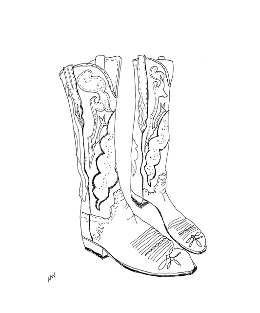 Custom Shoe Portrait