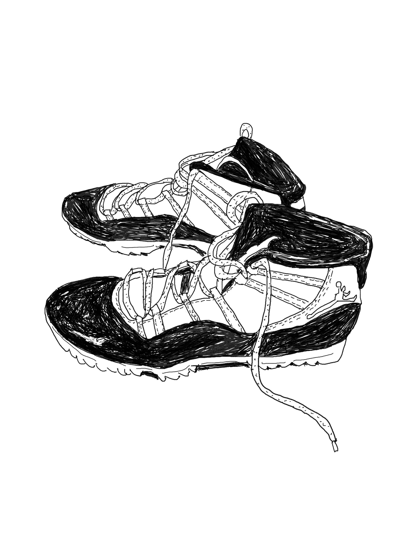 Custom Shoe Portrait
